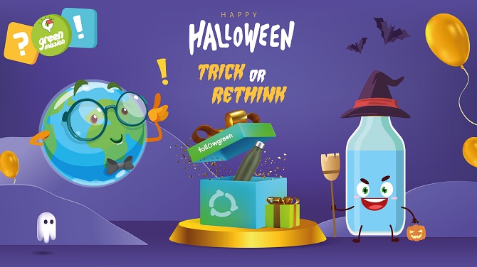 «Trick or ReThink; - Green Mission» στον Δήμο Τήνου Title